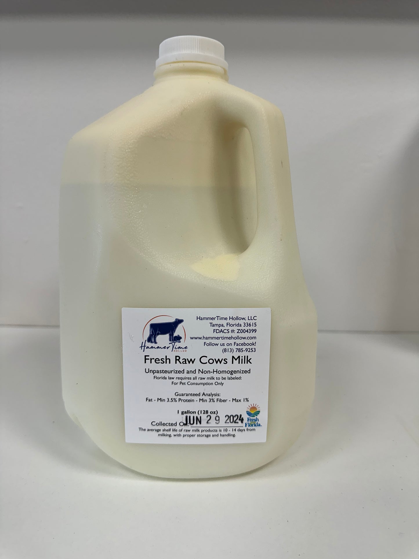 Gallon Raw Milk